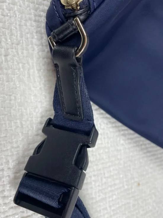kate spade NY “Watson Lane-Betty” Rich Navy Nylon Belt Bag - Picture 12 of 13